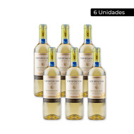 VINO BLANCO SAUVIGNON EXPORTACIÓN SELECTO CONCHA Y TORO CAJA (6 X 750 ML)