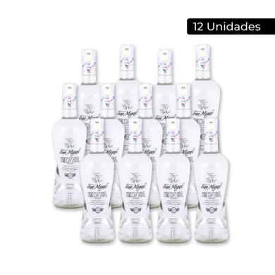 RON SILVER SAN MIGUEL CAJA (12 X 750 ML) RON SILVER SAN MIGUEL CAJA (12 X 750 ML)