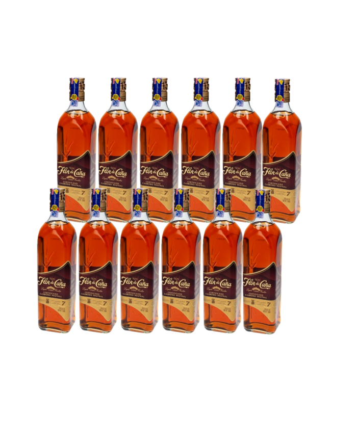 RON GRAND RESERVA FLOR DE CAÑA CAJA (12 X 750 ML)