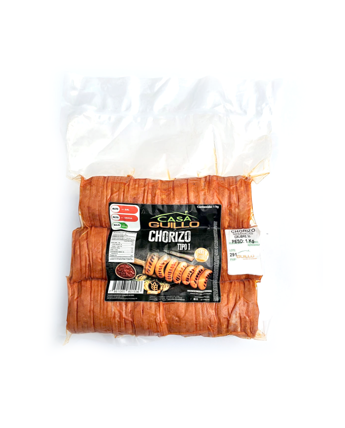 CHORIZO PARRILLERO TIPO 1 CASA GUILLO 1KG