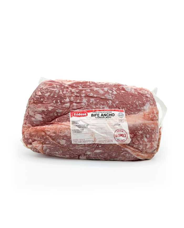 RES BIFE ANCHO CONGELADO NELORE FRIDOSA (2-3 KG)