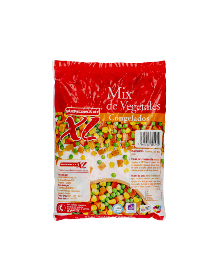 MIX VEGETALES CONGELADOS SUPERMAXI 1 KG