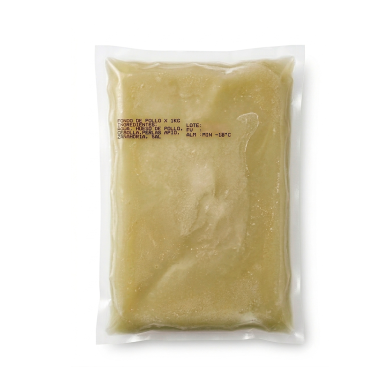 FONDO DE POLLO CONGELADO FUNDA 1 KG