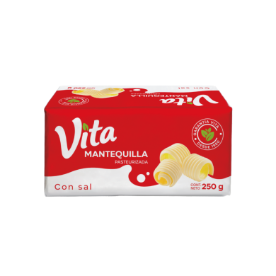 MANTEQUILLA CON SAL VITA 250 G