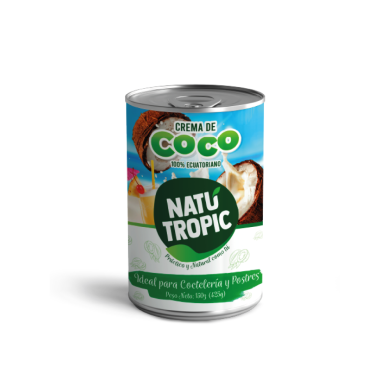 CREMA DE COCO NATUTROPIC 425 G