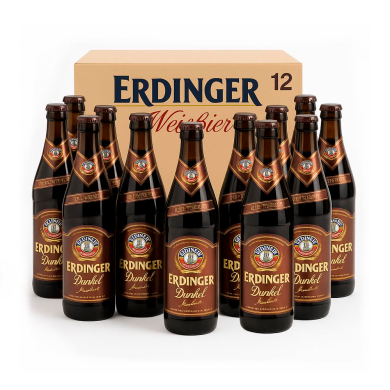 CERVEZA DUNKEL ERDINGER 500 ML CAJA (12 X 500 ML)