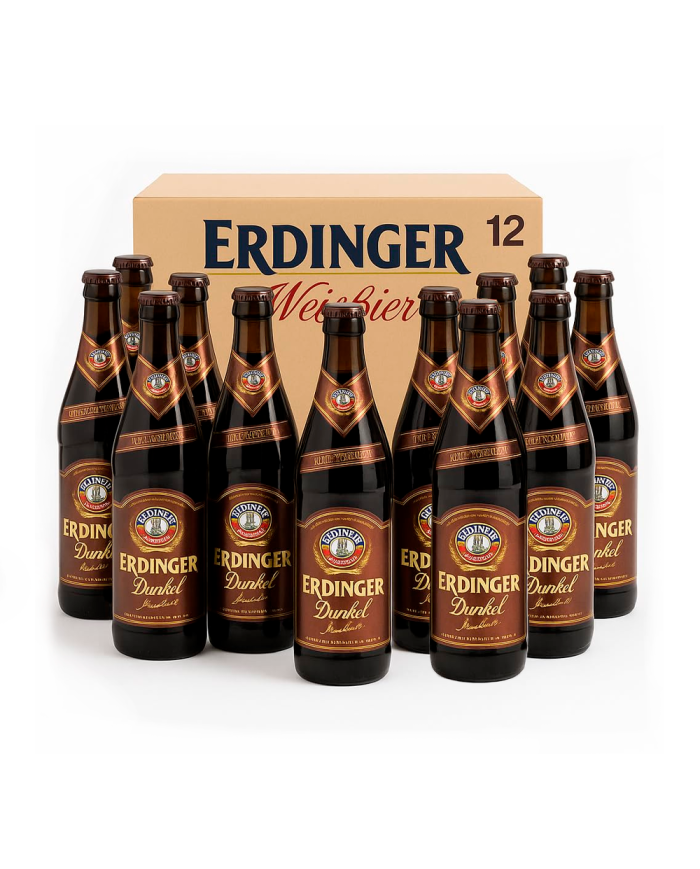 CERVEZA DUNKEL ERDINGER 500 ML CAJA (12 X 500 ML)