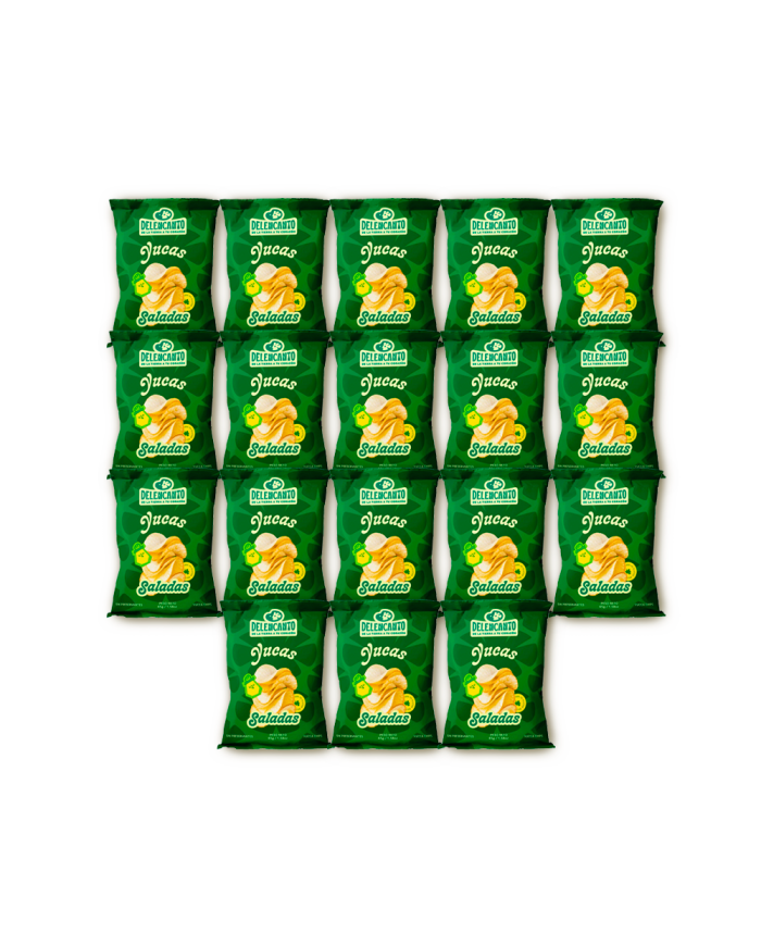 SNACK YUCA SALADA DELENCANTO CAJA (18 X 112 G)