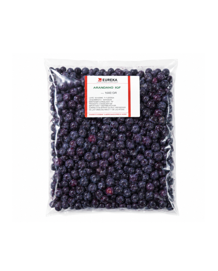 ARANDANO CONGELADOS IQF EUREKA 1 KG